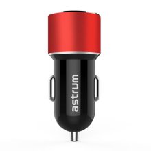 Astrum Dual USB Car Charger - CC340 Red Astrum Dual USB Car Charger - CC340 Red